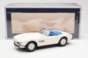 BMW 507 Roadster Weiss Norev 1:18 183232 Metall – Bild 6 von 6