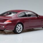 BMW 645Ci E63 Dunkelrot Kyosho 1:18 08701CR Metall - image 3 of 7