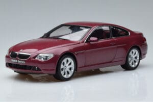 BMW 645Ci E63 Dunkelrot Kyosho 1:18 08701CR Metall