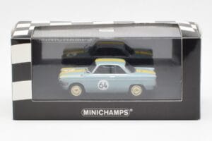 BMW 700 Sport #64 Hulbusch / Stausberg 12 Hours of Nurburgring 1961 Minichamps 1:43 400612364 Metall – Bild 4 von 4