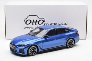 BMW i4 M50 G26 Blau Otto 1:18 OT453 Resin – Bild 6 von 6