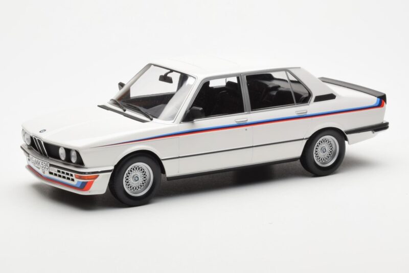 BMW M535i E12 Weiss Norev 1:18