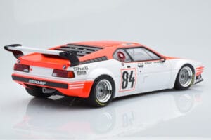 BMW M1 Equipe Dominique Lacaud #84 H. Stuck / Burger / D. Lacaud 24 Hours of Le Mans 1980 Minichamps 1:18 155802984 Metall – Bild 2 von 6