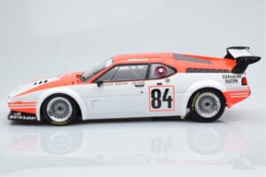 BMW M1 Equipe Dominique Lacaud #84 H. Stuck / Burger / D. Lacaud 24 Hours of Le Mans 1980 Minichamps 1:18 155802984 Metall – Bild 3 von 6