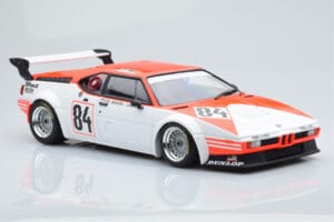 BMW M1 Equipe Dominique Lacaud #84 H. Stuck / Burger / D. Lacaud 24 Hours of Le Mans 1980 Minichamps 1:18 155802984 Metall – Bild 4 von 6