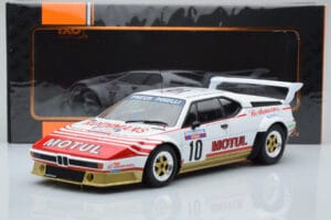 BMW M1 Motul #10 B. Darniche / A. Mahe Rally Tour de Corse 1982 IXO 1:18 18RMC114 Metall – Bild 6 von 6