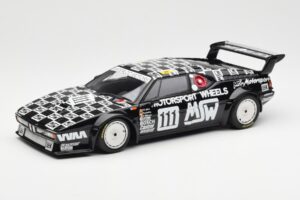 BMW M1 #111 Team MK Motorsport J-L. Witmeur / Krankenberg / Libert 24 Hours of Le Mans 1986 Minichamps 1:18
