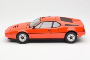 BMW M1 Orange Metallic Norev 1:18 183222 Metall – Bild 4 von 8