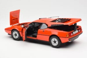BMW M1 Orange Metallic Norev 1:18 183222 Metall – Bild 5 von 8