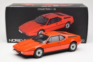 BMW M1 Orange Metallic Norev 1:18 183222 Metall – Bild 8 von 8
