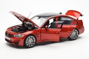 BMW M3 Competition F80 Sakhir Orange Norev 1:18 80432411553 Metall – Bild 2 von 8