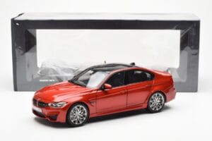BMW M3 Competition F80 Sakhir Orange Norev 1:18 80432411553 Metall – Bild 8 von 8
