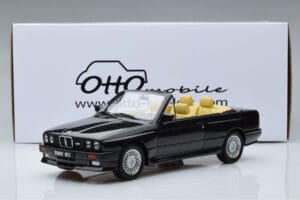 BMW M3 E30 Cabriolet Schwarz Otto 1:18 OT1012 Resin – Bild 6 von 6
