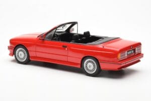 BMW M3 E30 Cabriolet Rot Otto 1:18 OT077 Resin – Bild 5 von 6