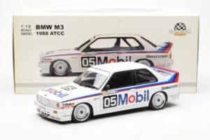 BMW M3 E30 #5 P. Brock Mobil ATCC 1988 AUTOart 1:18 88845 Metall – Bild 8 von 8
