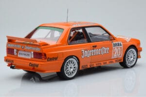 BMW M3 E30 Jagermeister #20 W. Gardner DTM Nurburgring 1992 IXO 1:18 18RMC082B Metall – Bild 2 von 6