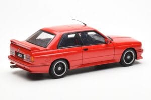 BMW M3 E30 Sport Evolution Cecotto Edition Rot AUTOart 1:18 70566 Metall – Bild 3 von 8