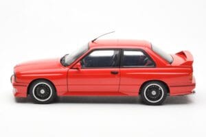 BMW M3 E30 Sport Evolution Cecotto Edition Rot AUTOart 1:18 70566 Metall – Bild 4 von 8