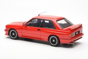 BMW M3 E30 Sport Evolution Cecotto Edition Rot AUTOart 1:18 70566 Metall – Bild 7 von 8