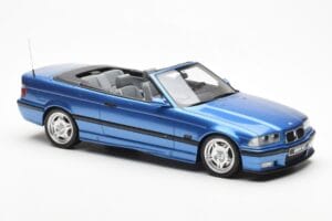 BMW M3 E36 Cabriolet Blau Otto 1:18 OT279 Resin – Bild 4 von 5
