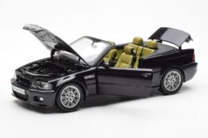 BMW M3 E46 Cabriolet Schwarz Kyosho 1:18 80430024431 Metall – Bild 2 von 8