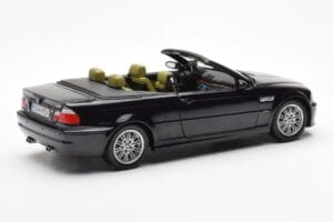 BMW M3 E46 Cabriolet Schwarz Kyosho 1:18 80430024431 Metall – Bild 3 von 8