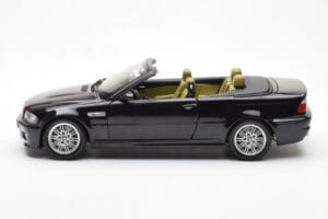 BMW M3 E46 Cabriolet Schwarz Kyosho 1:18 80430024431 Metall – Bild 4 von 8
