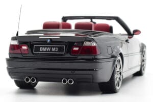 BMW M3 E46 Cabriolet Schwarz Otto 1:18 OT380 Resin – Bild 7 von 9