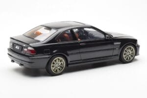 BMW M3 E46 Schwarz AUTOart 1:18 70541 Metall – Bild 3 von 8