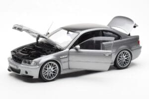 BMW M3 E46 CSL Grau Kyosho 1:18 80430302734 Metall – Bild 2 von 8