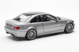 BMW M3 E46 CSL Grau Kyosho 1:18 80430302734 Metall – Bild 3 von 8