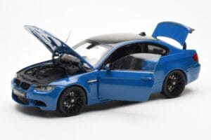 BMW M3 E92 Laguna Seca Blue Kyosho 1:18 08734LBL Metall – Bild 2 von 8