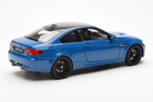 BMW M3 E92 Laguna Seca Blue Kyosho 1:18 08734LBL Metall – Bild 3 von 8