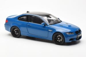 BMW M3 E92 Laguna Seca Blue Kyosho 1:18 08734LBL Metall – Bild 6 von 8