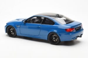BMW M3 E92 Laguna Seca Blue Kyosho 1:18 08734LBL Metall – Bild 7 von 8