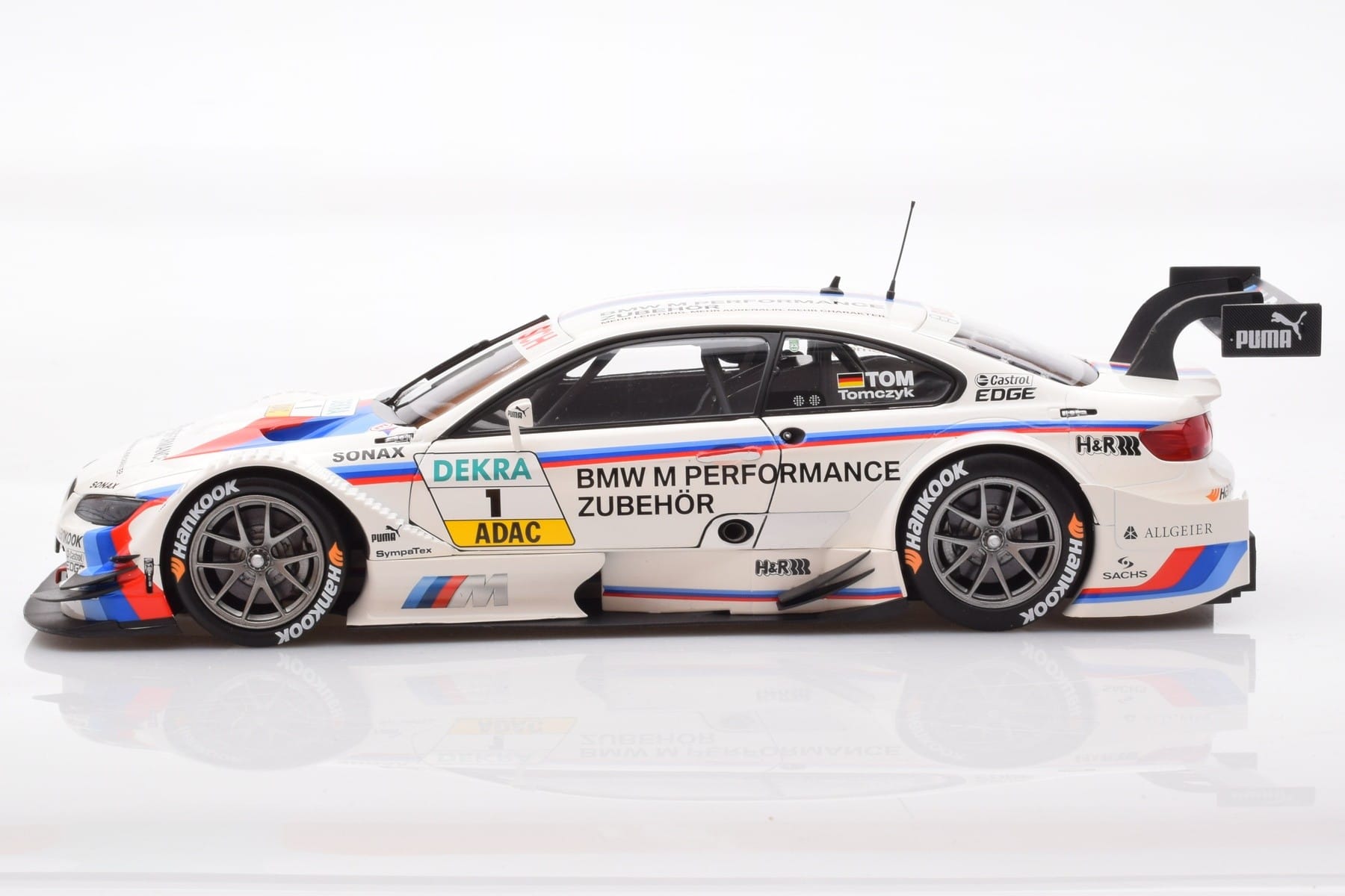 BMW M3 E92 #1 M. Tomczyk BMW M Performance DTM 2012 Minichamps 1:18 80432320097 Metall – Bild 4 von 8