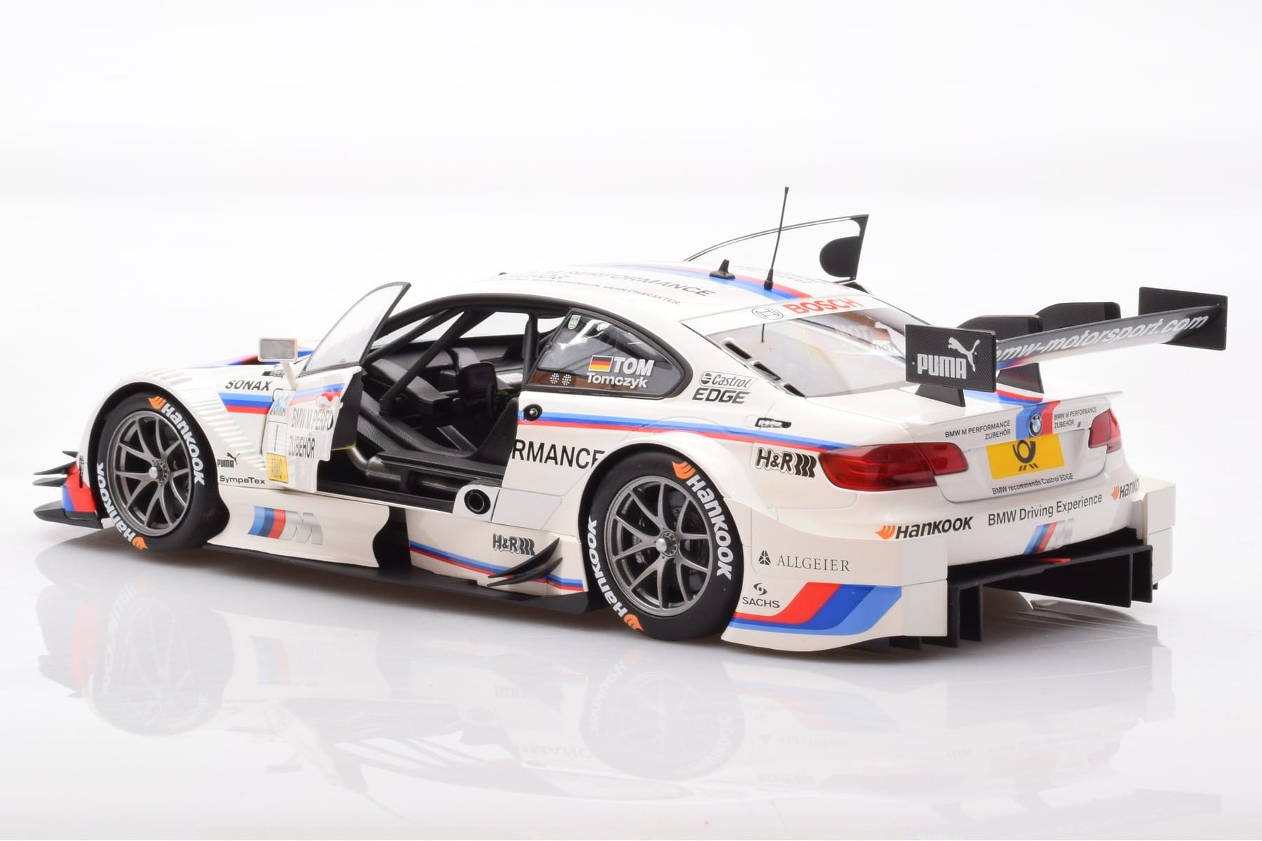 BMW M3 E92 #1 M. Tomczyk BMW M Performance DTM 2012 Minichamps 1:18 80432320097 Metall – Bild 5 von 8