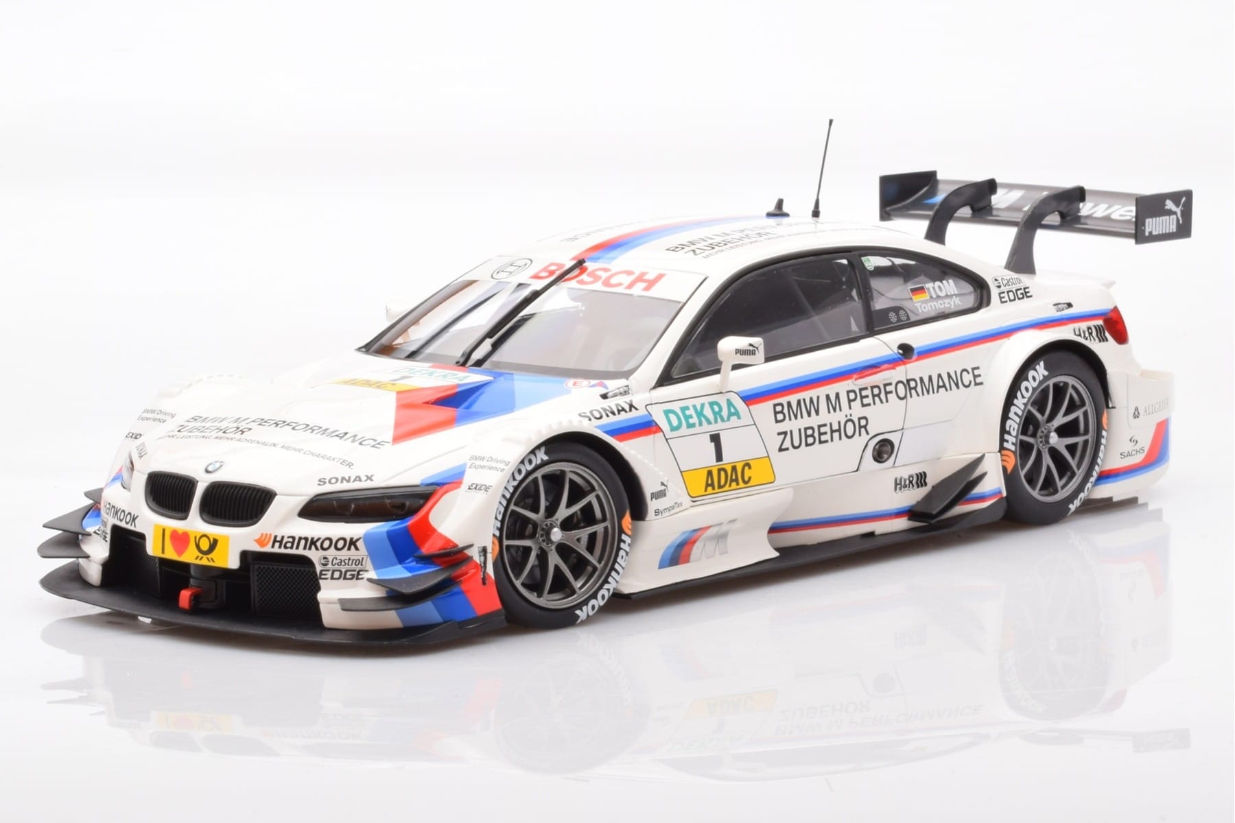 BMW M3 E92 #1 M. Tomczyk BMW M Performance DTM 2012 Minichamps 1:18 80432320097 Metall
