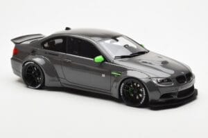 BMW M3 E92 LBWK Liberty Walk Grau GT Spirit 1:18 GT127 Resin – Bild 4 von 6
