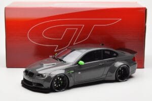 BMW M3 E92 LBWK Liberty Walk Grau GT Spirit 1:18 GT127 Resin – Bild 6 von 6