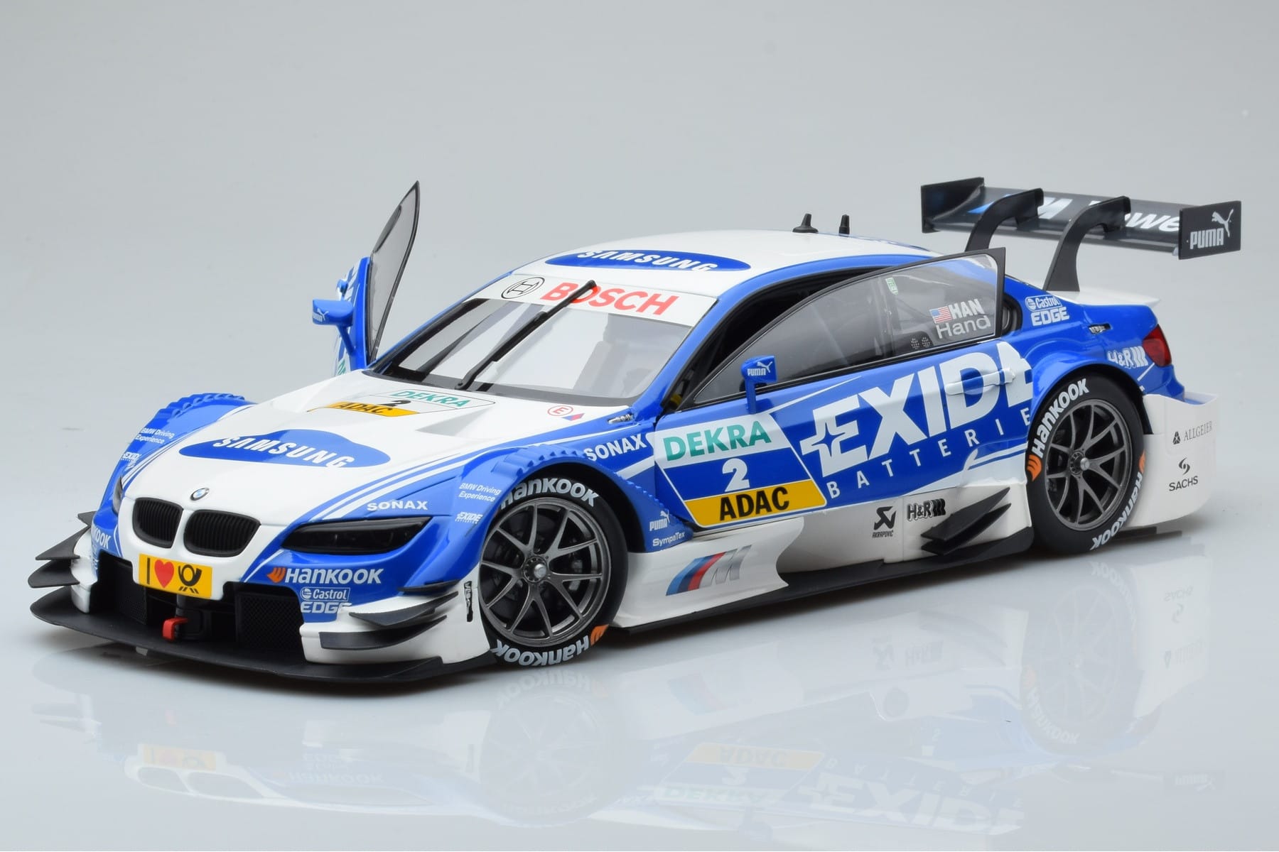 BMW M3 #2 BMW Team RMG A.J. Hand DTM 2012 Minichamps 1:18 100122202 Metall – Bild 2 von 8