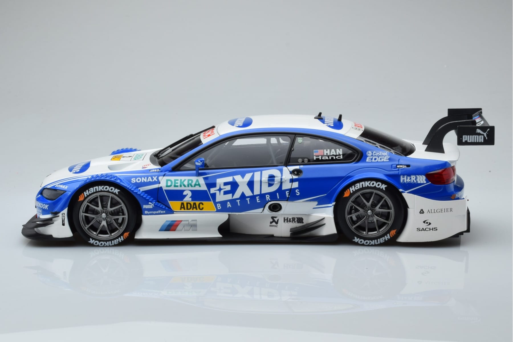 BMW M3 #2 BMW Team RMG A.J. Hand DTM 2012 Minichamps 1:18 100122202 Metall – Bild 4 von 8