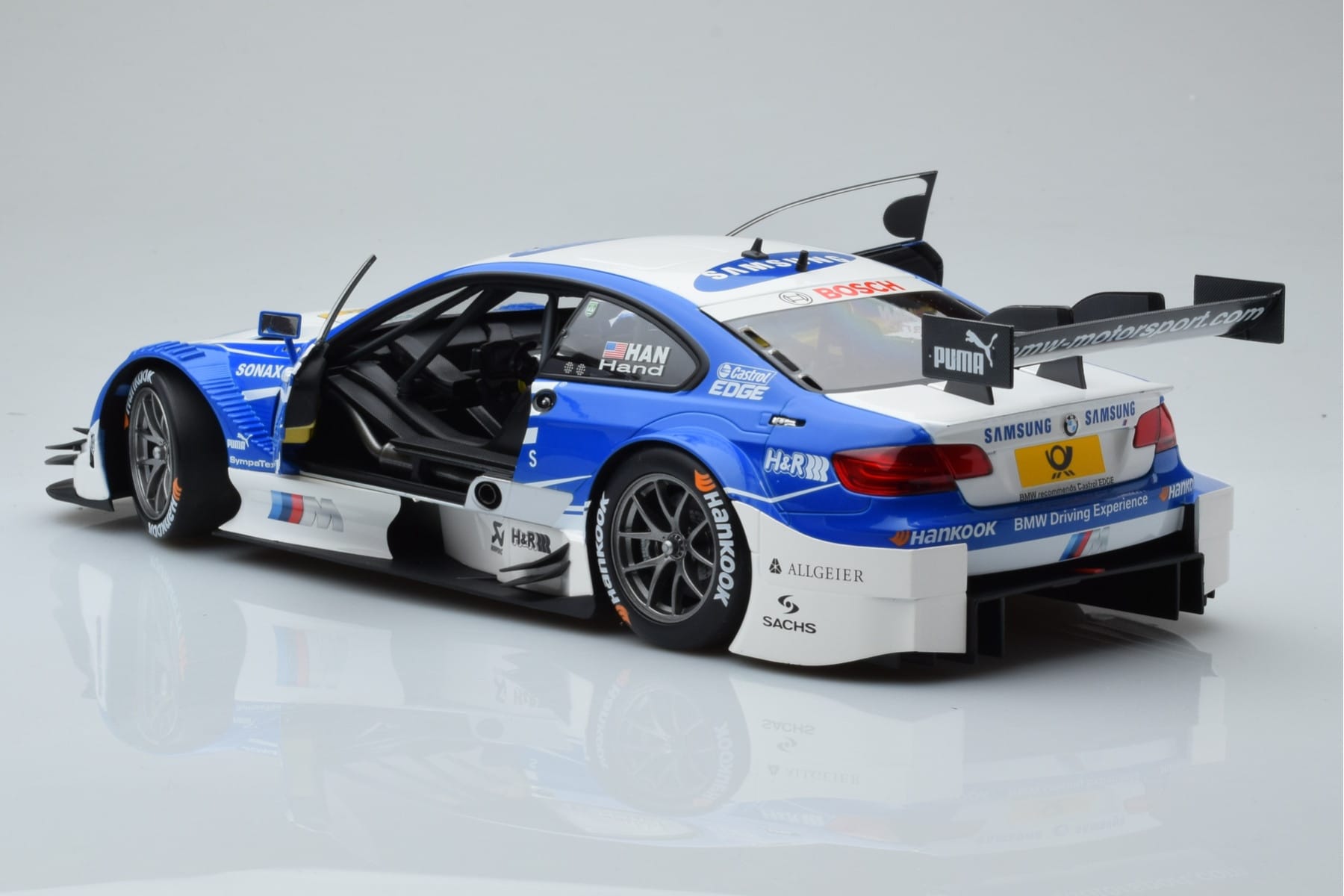 BMW M3 #2 BMW Team RMG A.J. Hand DTM 2012 Minichamps 1:18 100122202 Metall – Bild 7 von 8