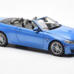 BMW M4 F83 Cabriolet Yas Marina Blau Paragon 1:18 - image 6 of 8