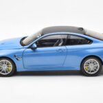 BMW M4 F82 Yas Marina Blau Paragon 1:18 - image 4 of 8