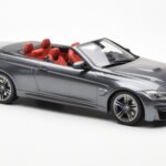 BMW M4 F83 Cabriolet Grau GT Spirit 1:18 - image 4 of 6