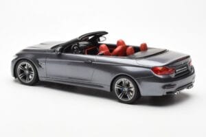 BMW M4 F83 Cabriolet Grau GT Spirit 1:18 GT081 Resin – Bild 5 von 6