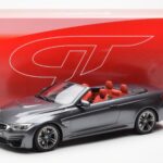 BMW M4 F83 Cabriolet Grau GT Spirit 1:18 - image 6 of 6