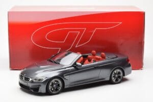 BMW M4 F83 Cabriolet Grau GT Spirit 1:18 GT081 Resin – Bild 6 von 6