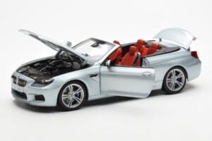 BMW M6 F12 Cabriolet Silverstone Silber II Paragon 1:18 80432253656 Metall – Bild 2 von 8